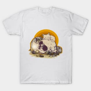 Cat and Skull T-Shirt